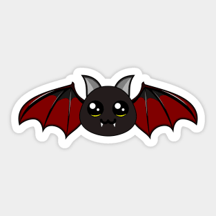 Cute Vampire Bat Sticker